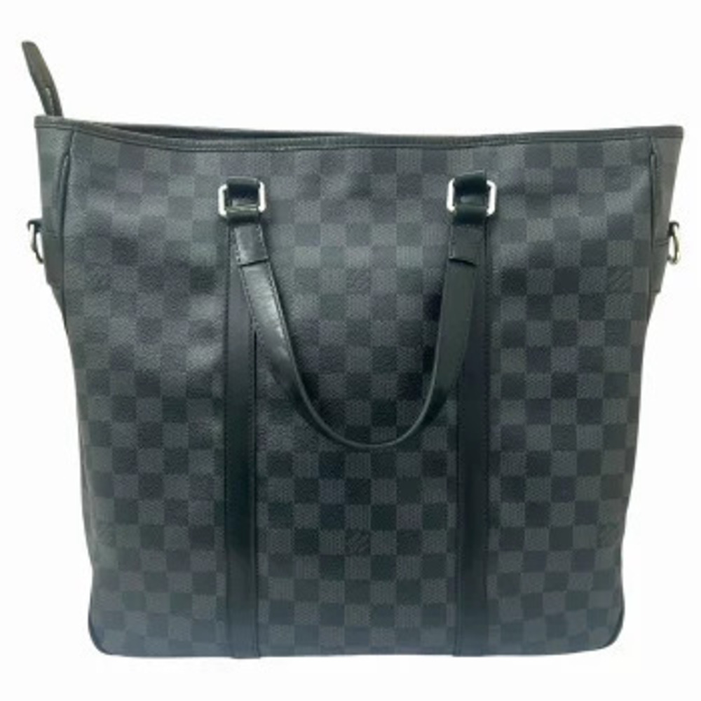Louis Vuitton Damier Business Briefcase Black Graphite Tadao Bag Tote